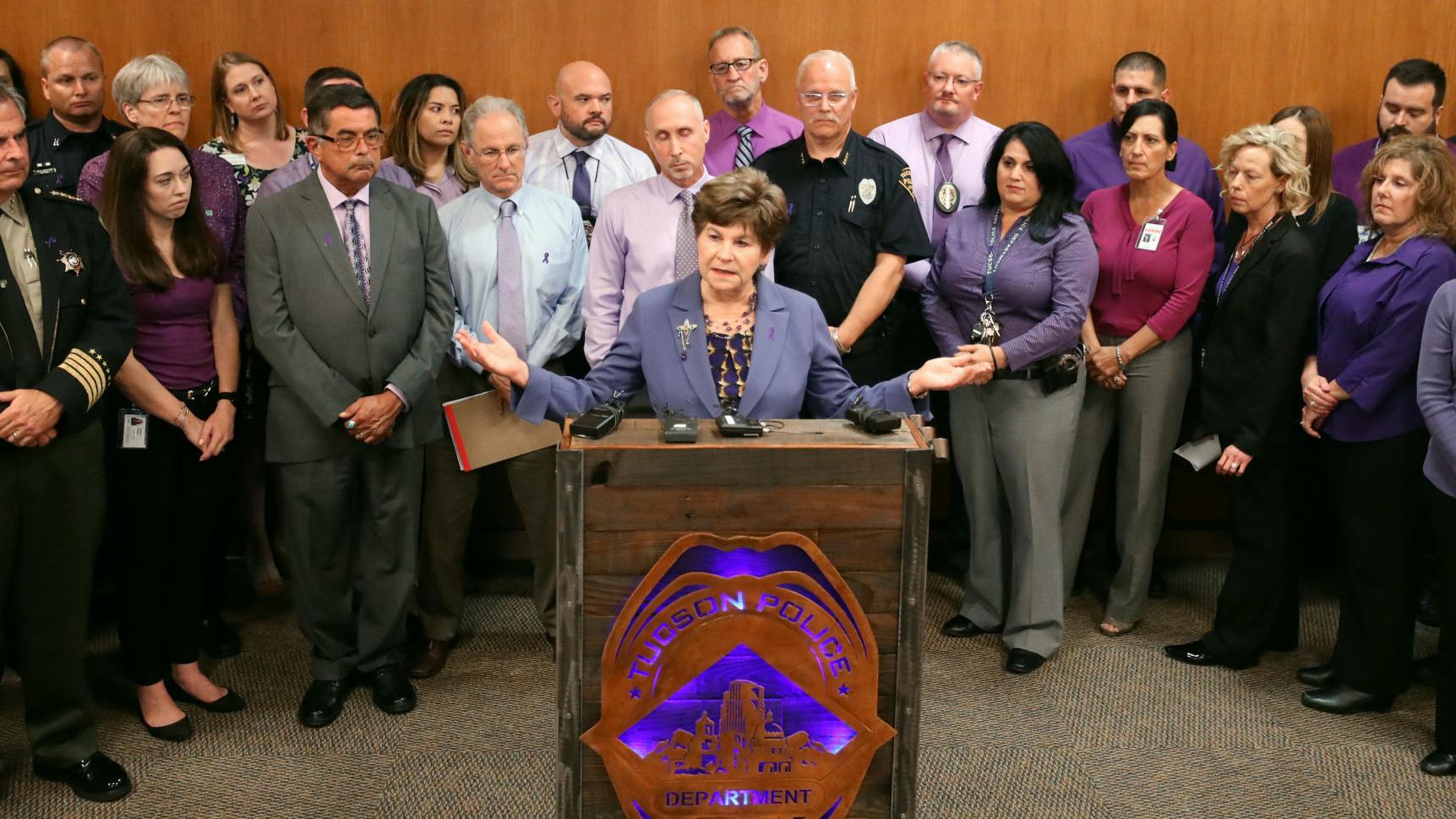 About 15,000 domestic-violence calls per year come in to Tucson police, Pima deputies